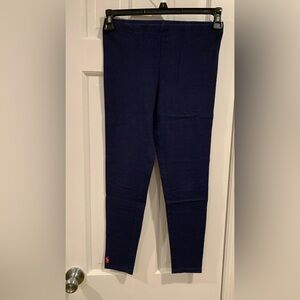 Navy Blue Leggings with Pink Logo Polo Ralph Lauren , Kads size XL(16)